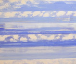 1984 ARIA ACQUA VENTO E SALSEDINE Pittura su tela cm 165 x 195 GALLERIA Aria acqua vento e salsedine Paolo Giordani