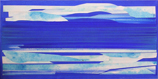NASTRO IN BLU Pittura e collages su tela NASTRO IN BLU Pittura e collages su tela