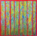 2004 ESTATE Pittura e collages su tela cm 75 x 75 ESTATE ASOLANA Paolo Giordani 2004 ESTATE Pittura e collages su tela cm 75 x 75 ESTATE ASOLANA Paolo Giordani