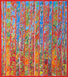 1996 ESTATE ASOLANA Pittura e collages su tela cm 120 x 105 ESTATE ASOLANA Paolo Giordani 1996 ESTATE ASOLANA Pittura e collages su tela cm 120 x 105 ESTATE ASOLANA Paolo Giordani