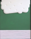 1969 OMAGGIO A MAGRITTE Tecnica mista con imbottitura su tela cm 169x131 GALLERIA NUVOLE Paolo Giordani