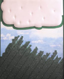1969 OMAGGIO A MAGRITTE Tecnica mista con imbottitura su tela cm 169 x 131  GALLERIA NUVOLE Paolo Giordani